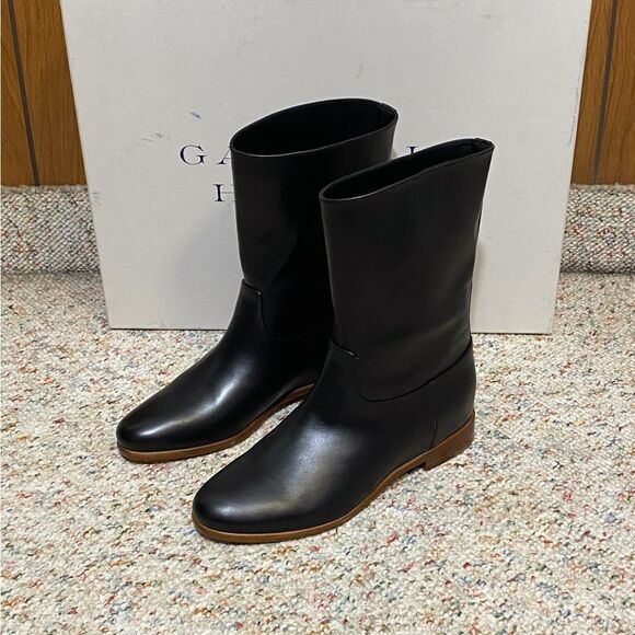 Gabriela Hearst Tina Leather Flat Boots size 36 - Picture 3 of 12